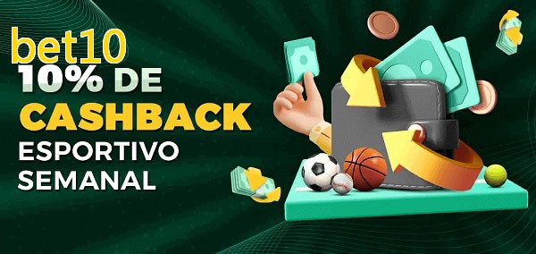 10% de bônus de cashback na bet10